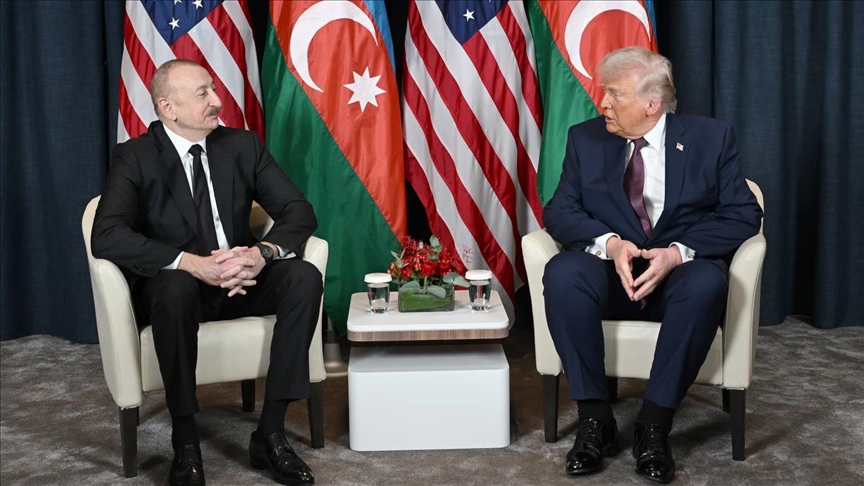 In meeting with Trump, Aliyev notes ‘important role’ of TRIPP project in regional connectivity