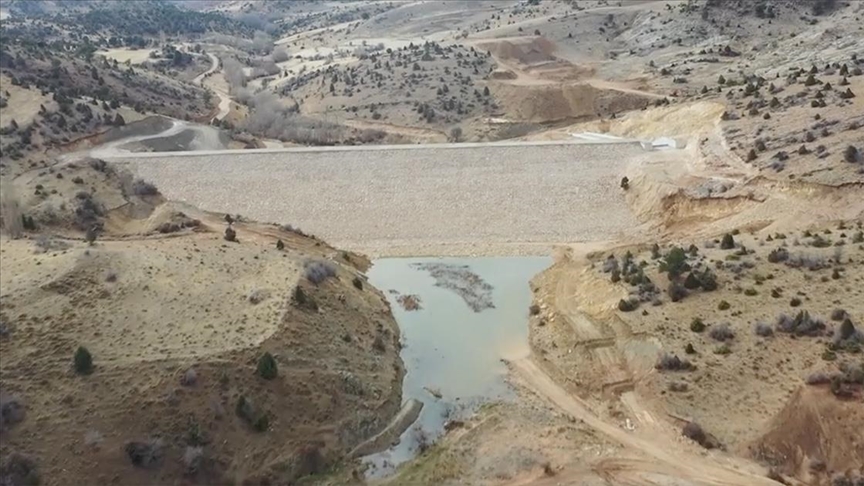 Konya Selçuklu Tepekent Barajı'nda su tutuldu
