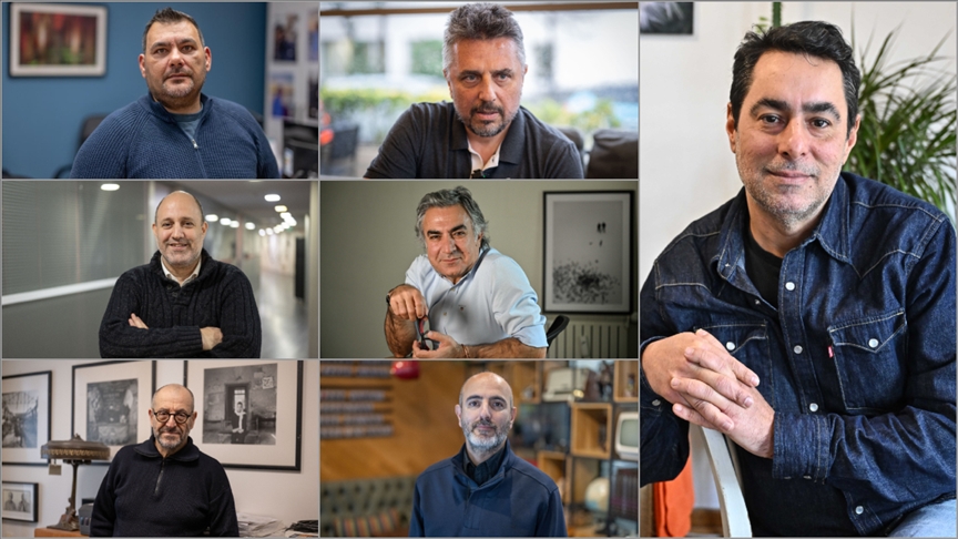 İstanbul'daki foto muhabirleri, AA'nın "Yılın Kareleri" oylamasına katıldı