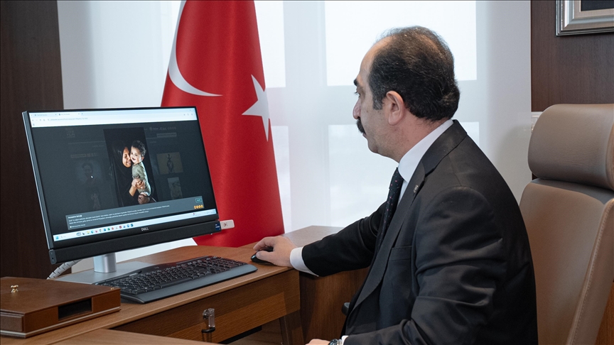 Türk Tarih Kurumu Başkanı Özgen, AA'nın "Yılın Kareleri" oylamasına katıldı