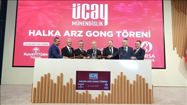 Borsa İstanbul'da gong Üçay Mühendislik için çaldı
