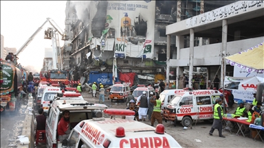Mall fire death toll in Pakistan’s Karachi tops 60