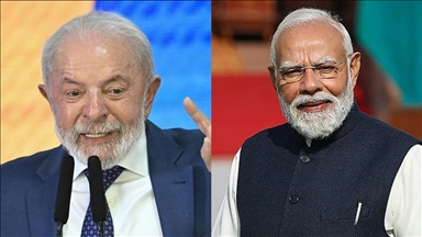 Brazil’s Lula, Modi of India discuss ties, global issues, including Gaza
