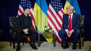 Trump, Davos'ta Zelenskiy ile "çok iyi bir görüşme" gerçekleştirdiğini söyledi