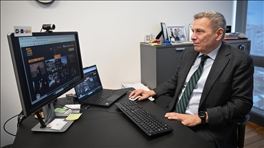 Danimarka'nın Ankara Büyükelçisi Toft, AA'nın "Yılın Kareleri" oylamasına katıldı