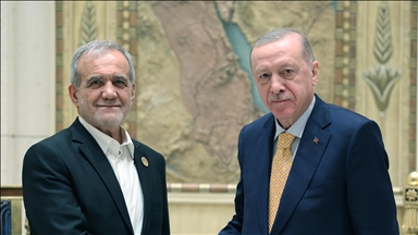 Le président Erdogan s’est entretenu par téléphone avec son homologue iranien Pezeshkian