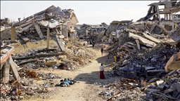 İsrail ordusu, ateşkese rağmen Gazze Şeridi'nde hava ve kara saldırıları düzenledi