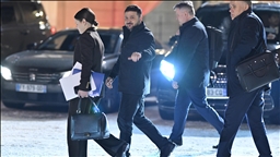 Zelenskyy arrives in Switzerland for talks with Trump, Davos forum