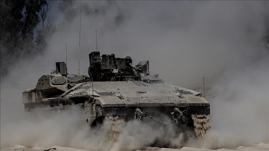 Un char israélien tire sur l'armée libanaise en mission conjointe avec les Casques bleus de l'ONU