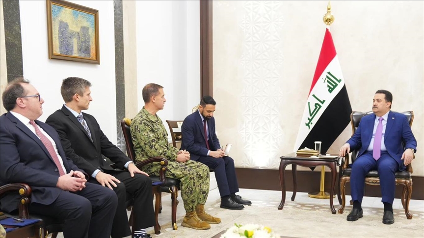 السوداني يبحث مع قائد "سنتكوم" أوضاع سوريا وتهديد سجناء "داعش"