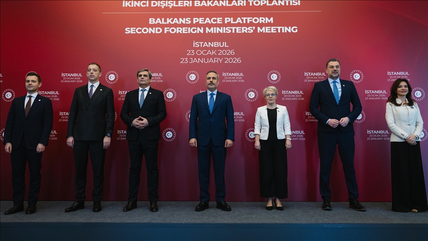 Türkiye's President Erdogan, top diplomats from Balkan countries discuss ties, regional issues