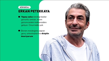 Oyuncu Erkan Petekkaya: Yapay zekanın kalbi yok