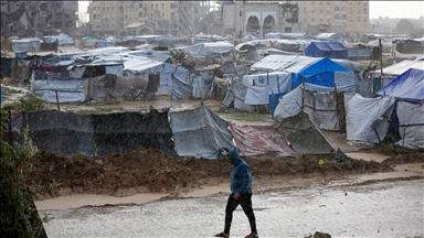 BM: Gazze'de yüz binlerce Filistinli soğuk ve yağışlı hava koşullarına maruz kalıyor