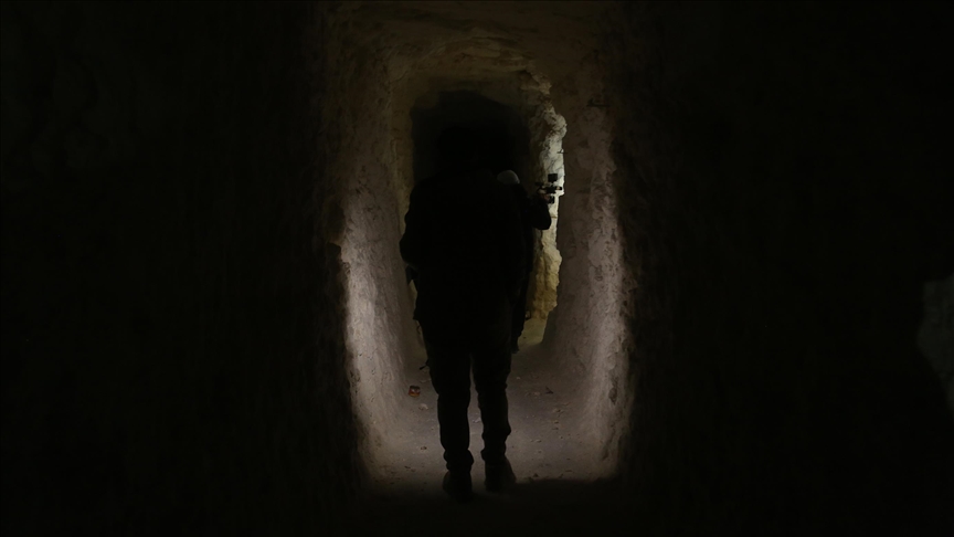 Anadolu documents YPG/SDF tunnels beneath civilian homes in northern Syria