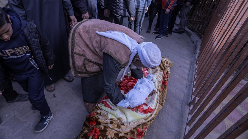 Another Palestinian baby dies of severe cold in Gaza amid shortage of shelters