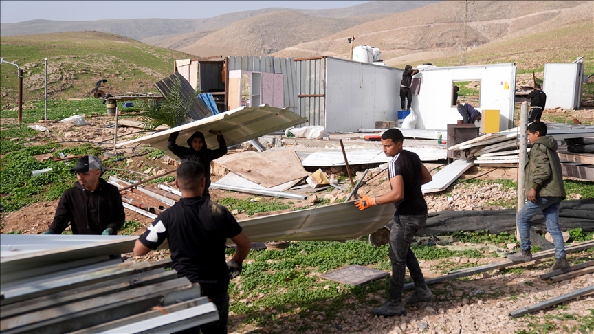 حماس: تهجير 15 عائلة فلسطينية من شلال العوجا بالضفة اقتلاع ممنهج