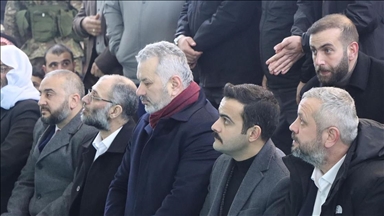 Türk STK'ların Suriye'de restore ettiği Hama Halyafa Camisi ibadete açıldı