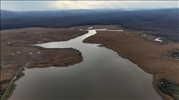 Kırklareli'nde Mert Gölü yeniden denizle birleşti