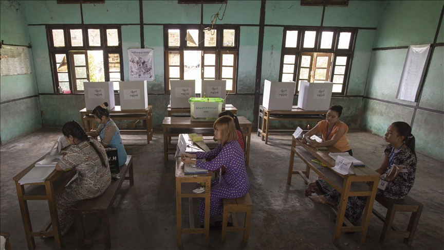 Voting underway in final phase of Myanmar's general elections