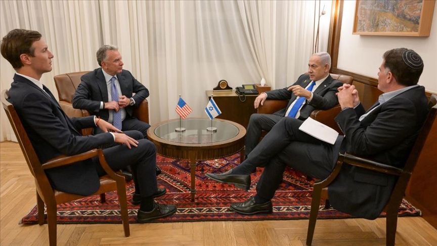 US delegation discusses with Israeli premier implementing Gaza ceasefire phase 2, envoy says