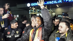 Kolombiyalı futbolcu Yaser Asprilla, Galatasaray için İstanbul'a geldi