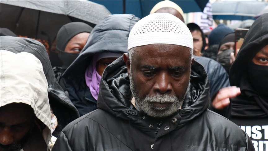 Manifestation à Paris après la mort d’El Hacen Diarra suite à des violences policières