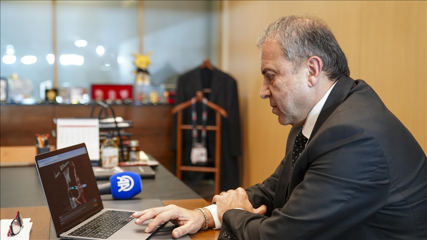 TBF Genel Sekreteri Serhan Antalyalı, AA'nın "Yılın kareleri" oylamasına katıldı