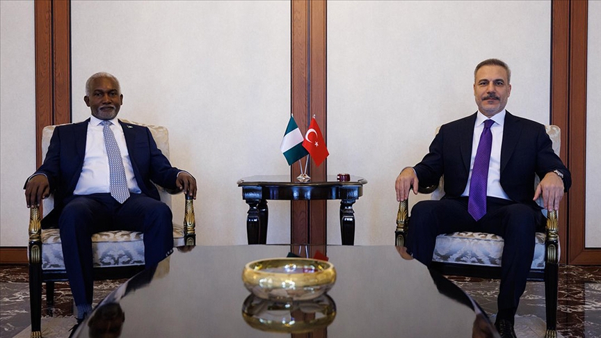 Bakan Fidan, Nijeryalı mevkidaşı Tuggar ile Ankara'da bir araya geldi