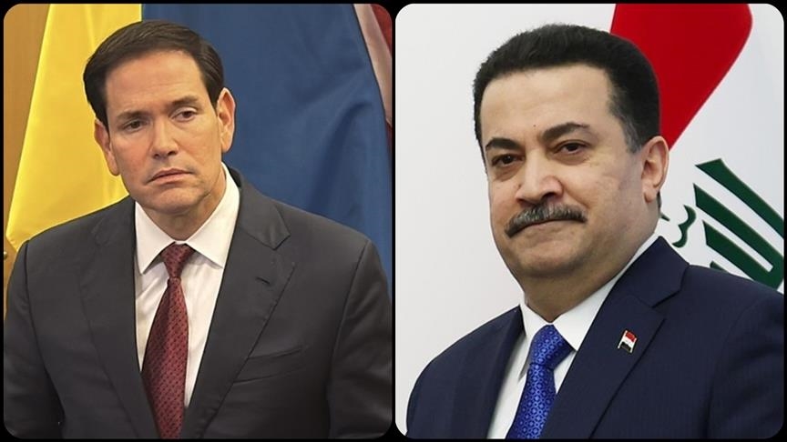 وەزیری دەرەوەی ئەمریکا ڕوبیۆ پەیوەندییەکی تەلەفۆنی لەگەڵ سەرۆکوەزیرانی عێراق سوودانی ئەنجام دا