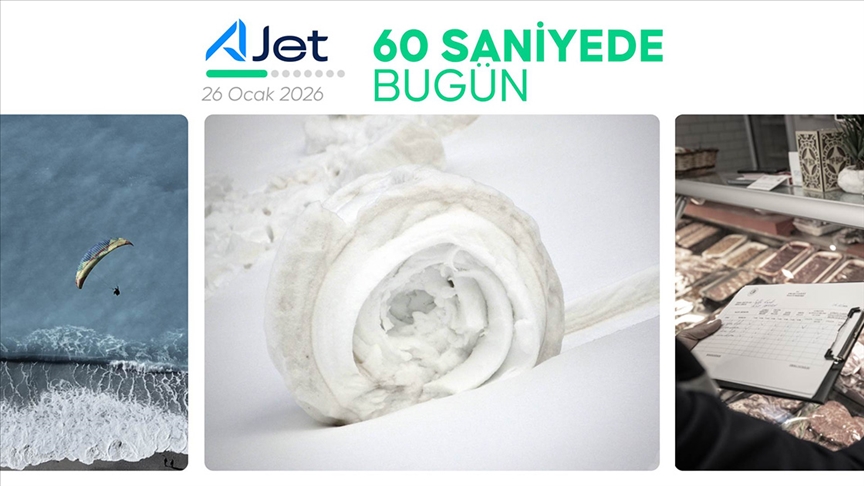 60 saniyede bugün (26 Ocak 2026)