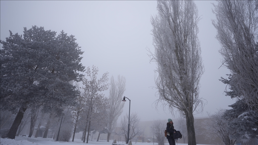 Li 5 bajarên Rojhilatê Anadoluyê hewa sar e û mij heye