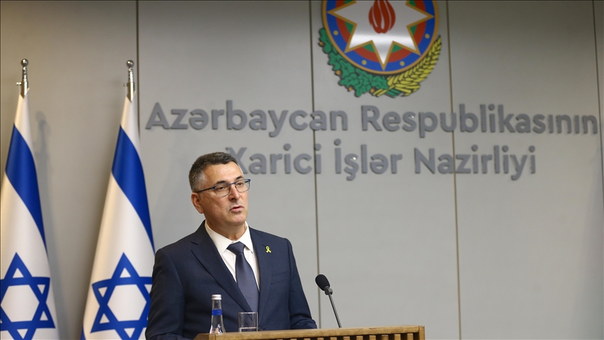 وزير خارجية إسرائيل من أذربيجان: نسعى لتوطيد علاقتنا الاستراتيجية