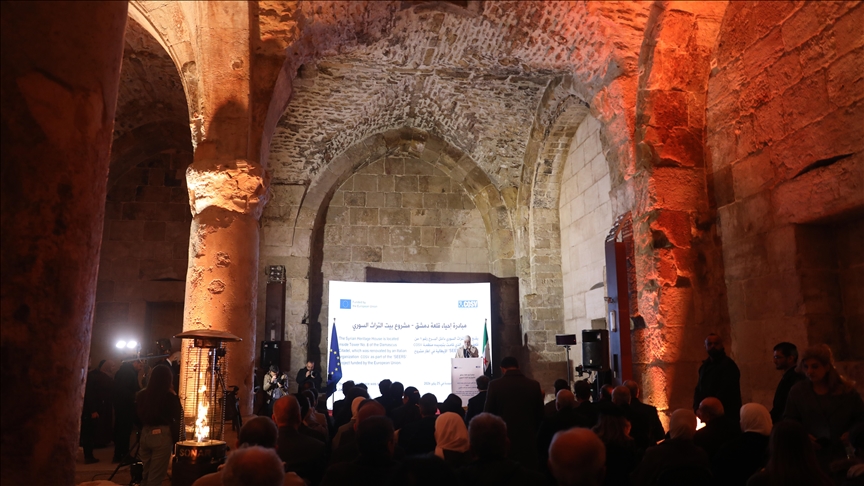 وەزیری ڕۆشنبیری سووریا تەواوکردنی  نۆژەنکردنەوەی ھەشتەم تاوەری قەڵای دیمەشقی ڕاگەیاند