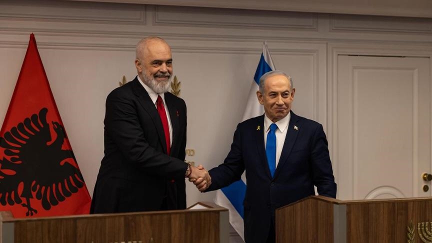 نتنياهو يبحث مع رئيس وزراء ألبانيا العلاقات الثنائية خلال لقاء بالقدس