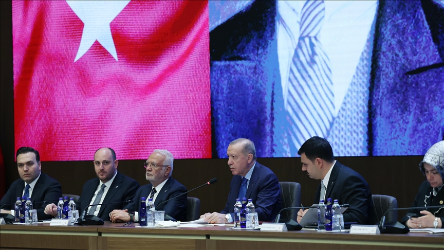 AK Parti MKYK Toplantısı başladı