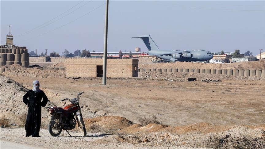На военной базе коалиции по борьбе с ДЕАШ в Сирии наблюдается активность