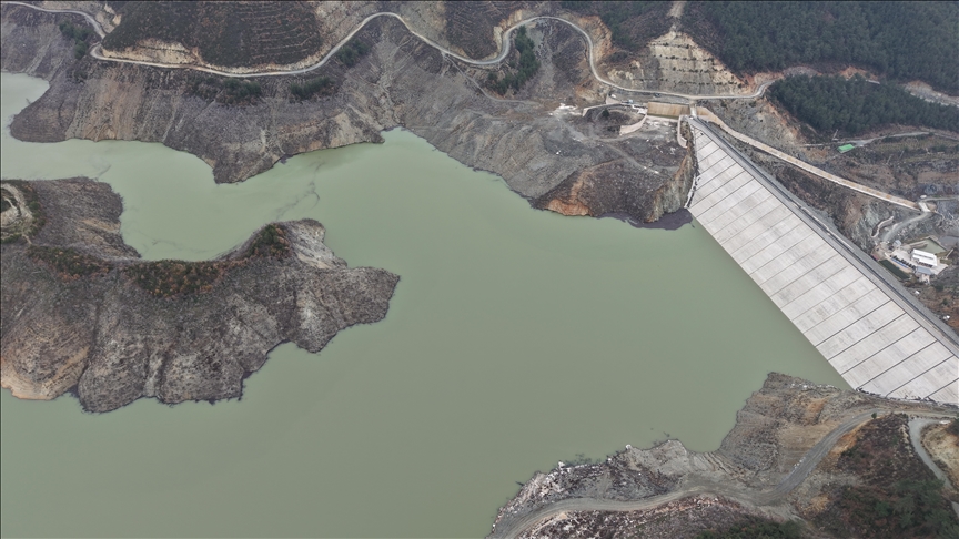 Hatay'da su şebekelerini besleyen iki barajın doluluk oranı mevsim yağışlarıyla arttı