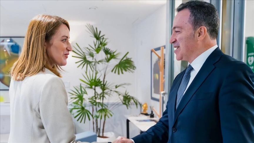 Peleshi takon kryetaren e PE së  Anëtarësimi në BE është një proces transformues i institucioneve