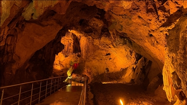 Gökgöl ve Mencilis mağaraları 2025'te 130 binden fazla ziyaretçiyi ağırladı