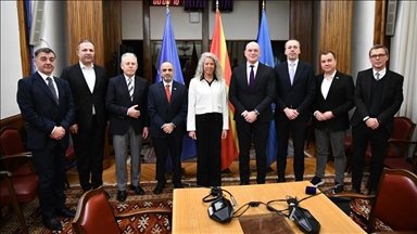 Претставник на израелското Министерство за одбрана во посета на Собранието на Северна Македонија