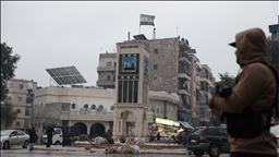 Suriye'de YPG işgalindeki Aynularab ilçesinde açılan insani koridordan sivillerin geçişi başladı