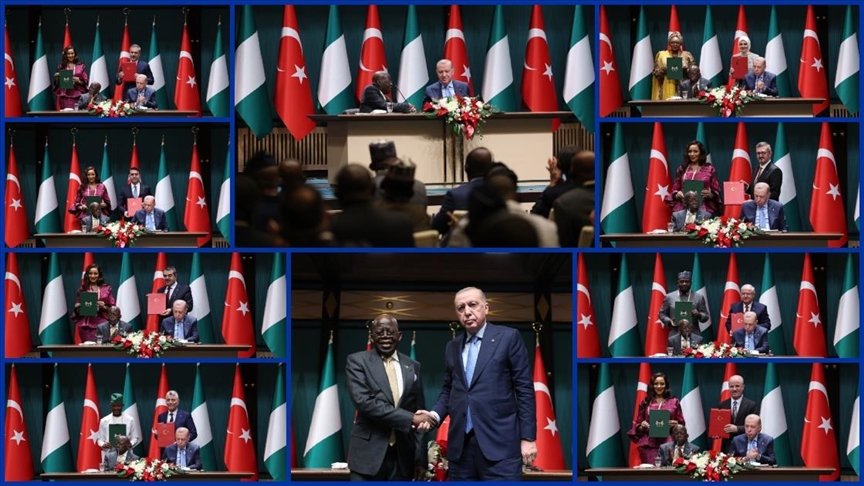 Türkiye ile Nijerya arasında 9 anlaşma imzalandı