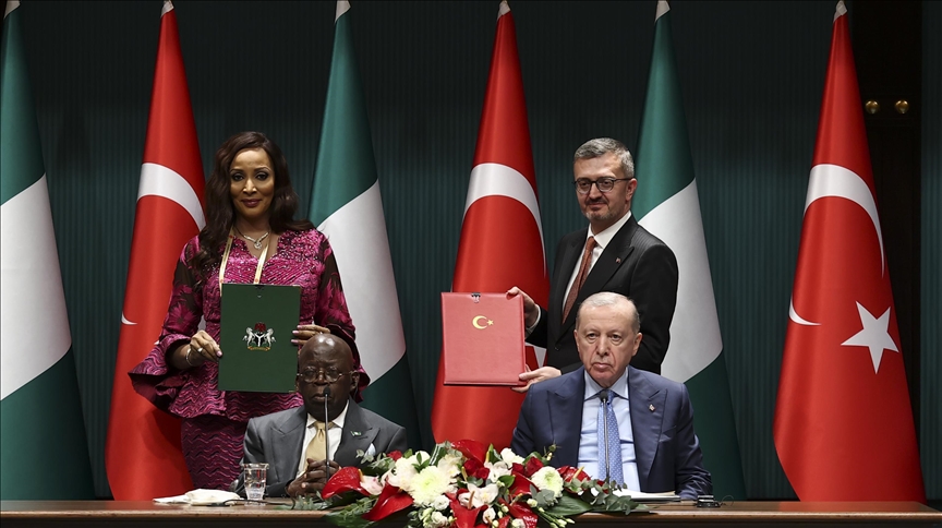 Türkiye, Nigeria sign 9 agreements following leaders' meeting in Ankara