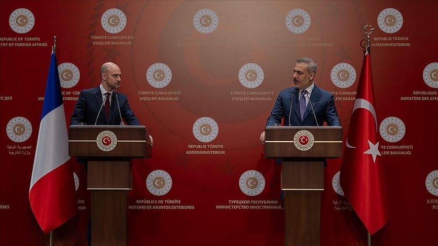 Dışişleri Bakanı Fidan, Fransız mevkidaşı Barrot ile ortak basın toplantısında konuştu