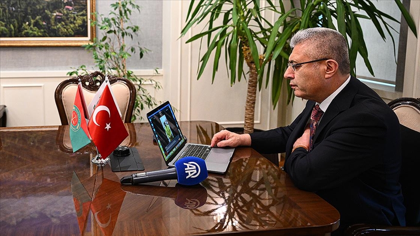 Yargıtay Cumhuriyet Başsavcısı Şentürk, AA'nın "Yılın Kareleri" oylamasına katıldı