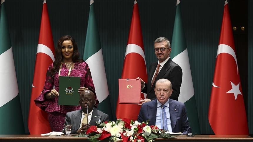 La Türkiye et le Nigeria signent 9 accords après une réunion entre leurs dirigeants à Ankara