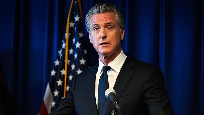 California Valisi Newsom'dan TikTok'a "Trump eleştirilerini bastırma" suçlaması