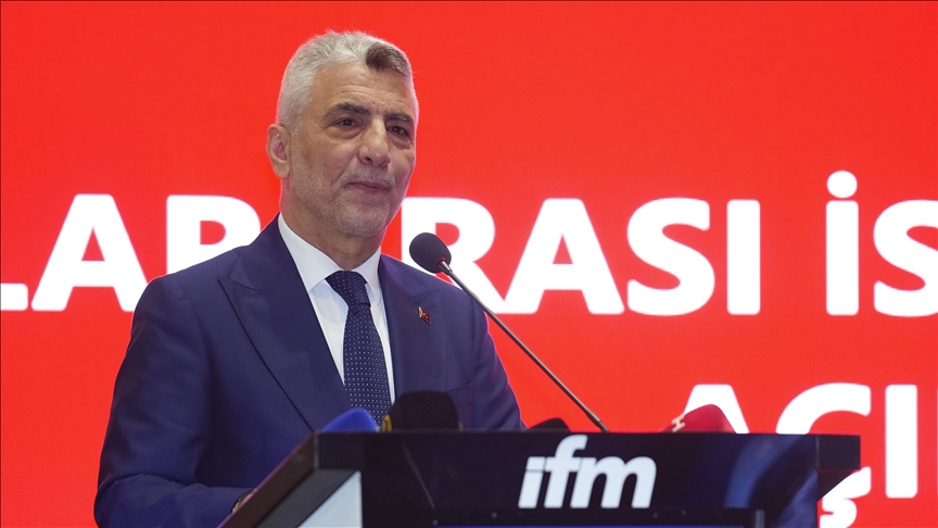 Ticaret Bakanı Bolat, Uluslararası İstanbul Mobilya Fuarı'nın açılışında konuştu