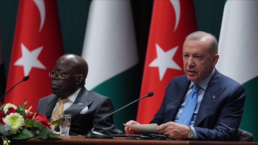 Türkiye stands with Nigeria in its fight against terrorism: President Erdogan
