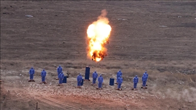 STM'nin sürü İHA'ları gerçek mühimmatla hedefi vurdu